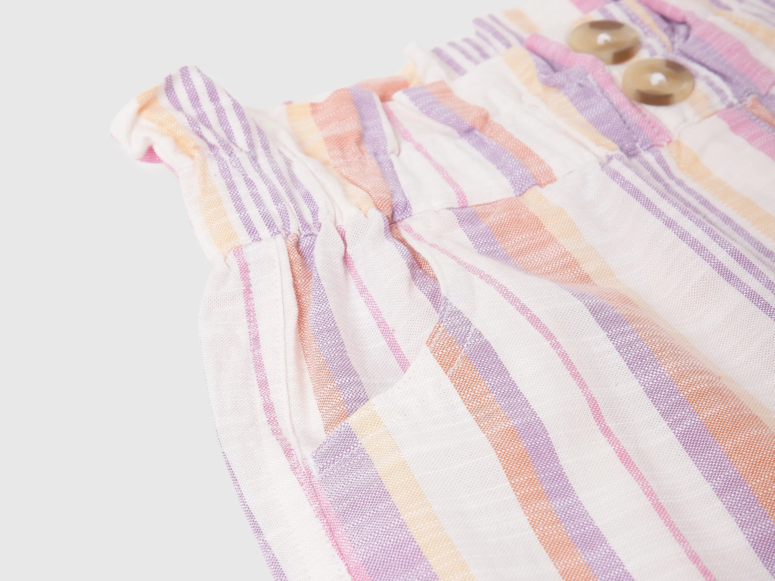 Striped Regular Fit Shorts
