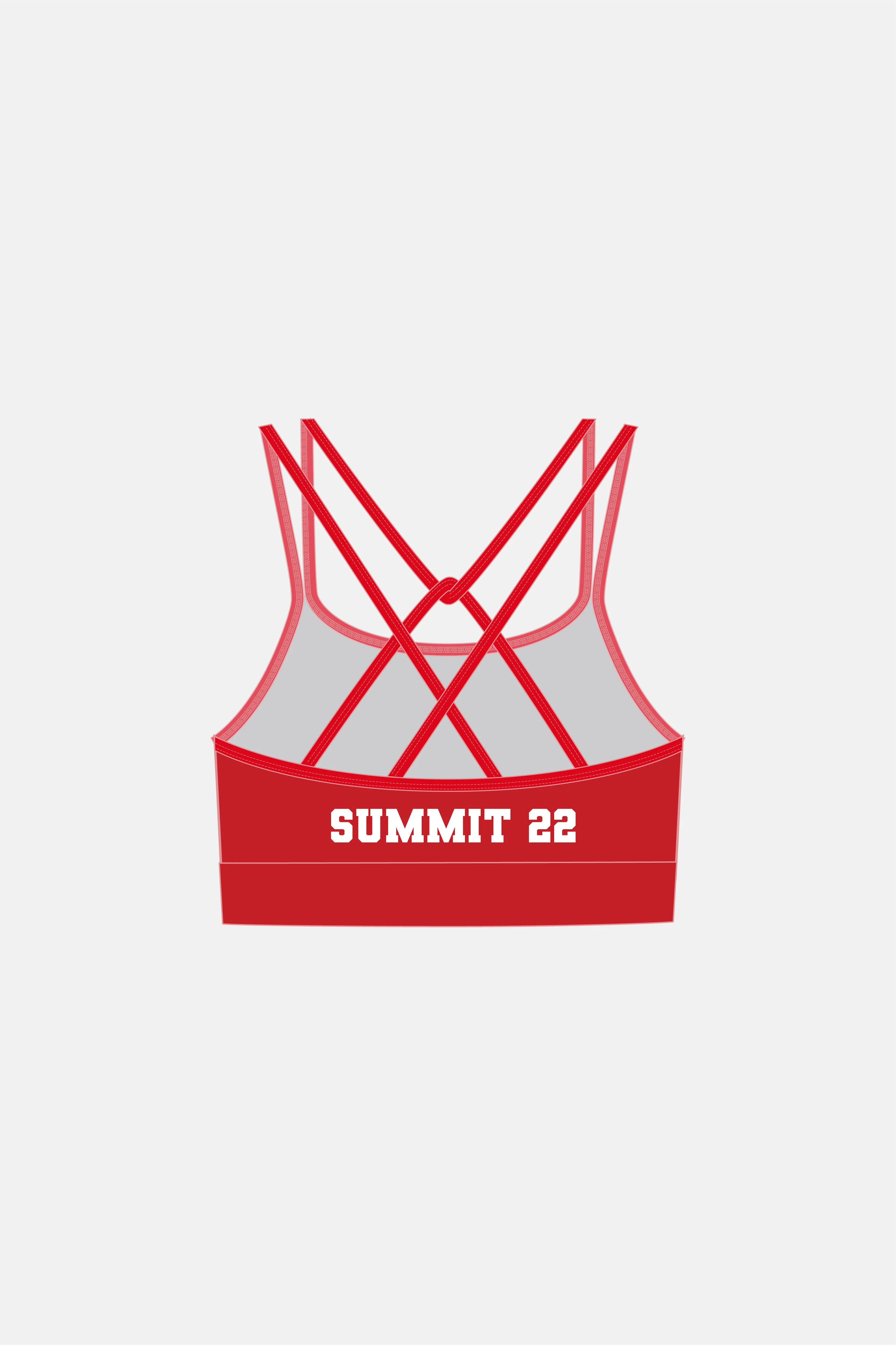 Summit 2022 Red Crop Top