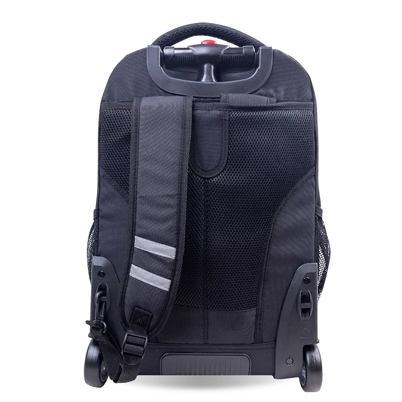 Sundance Laptop Rolling Backpack (20 Inch) in Black