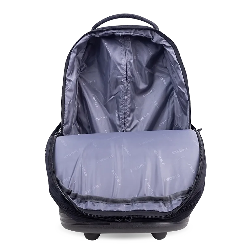 Sundance Laptop Rolling Backpack (20 Inch) in Black