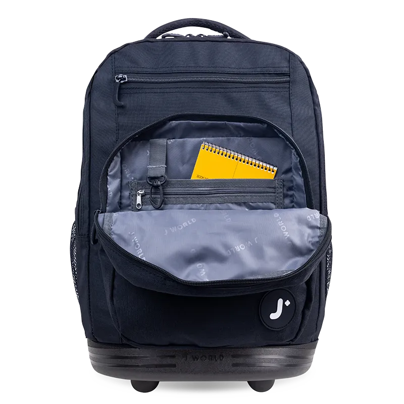 Sundance Laptop Rolling Backpack (20 Inch) in Black