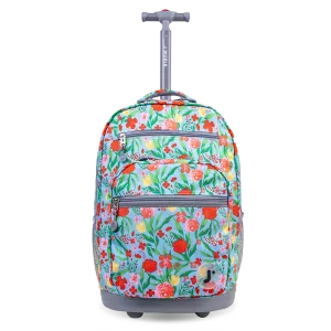 Sundance Laptop Rolling Backpack (20 Inch) in Flora