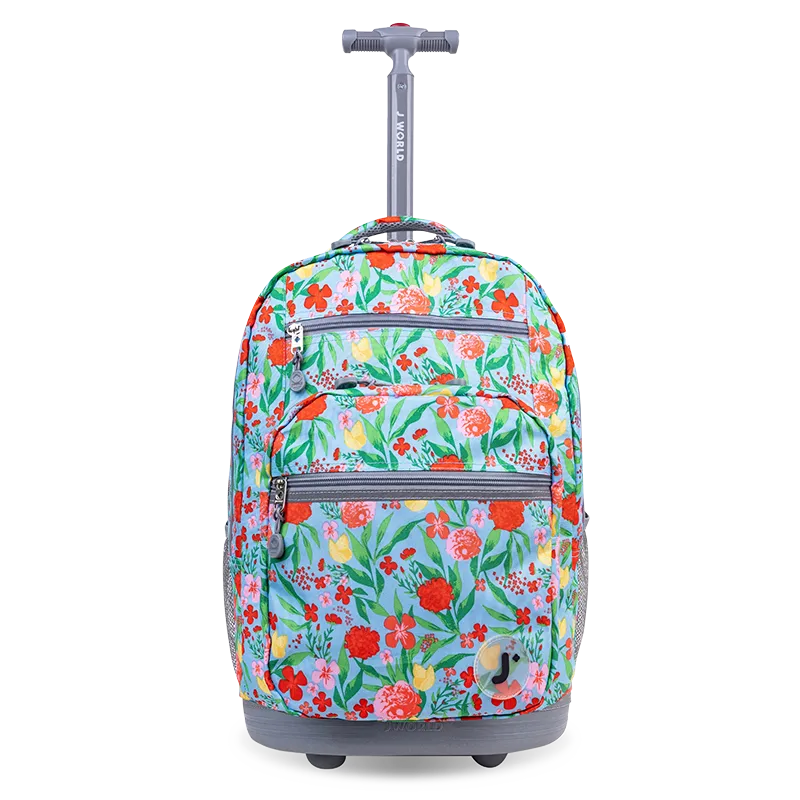 Sundance Laptop Rolling Backpack (20 Inch) in Flora