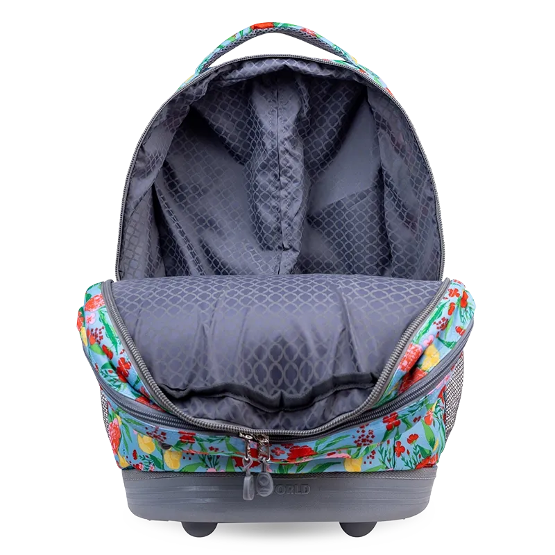 Sundance Laptop Rolling Backpack (20 Inch) in Flora