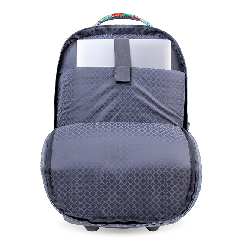 Sundance Laptop Rolling Backpack (20 Inch) in Flora