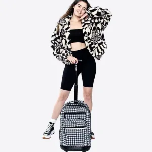 Sundance Laptop Rolling Backpack (20 Inch) in Houndstooth - Final Sale