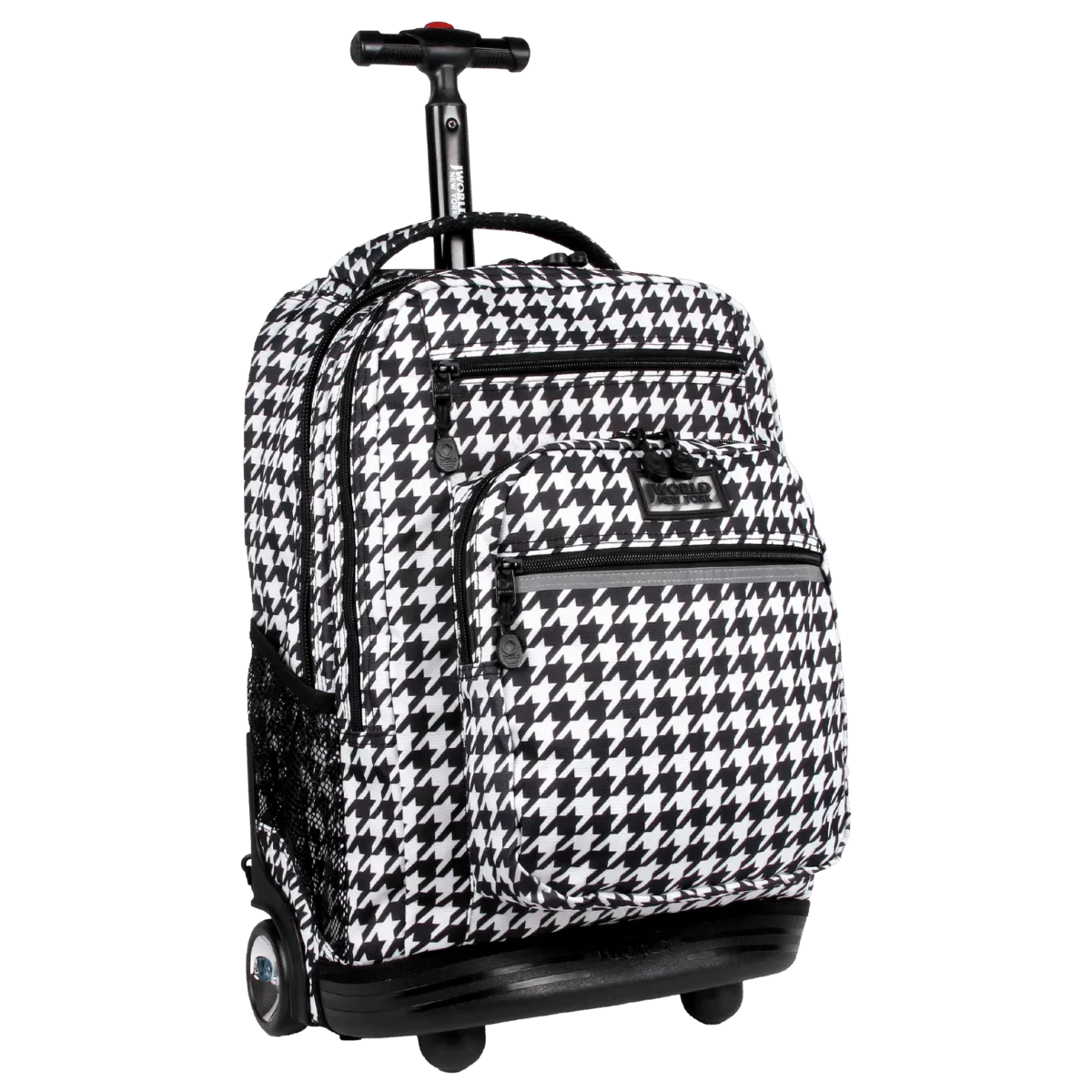Sundance Laptop Rolling Backpack (20 Inch) in Houndstooth - Final Sale