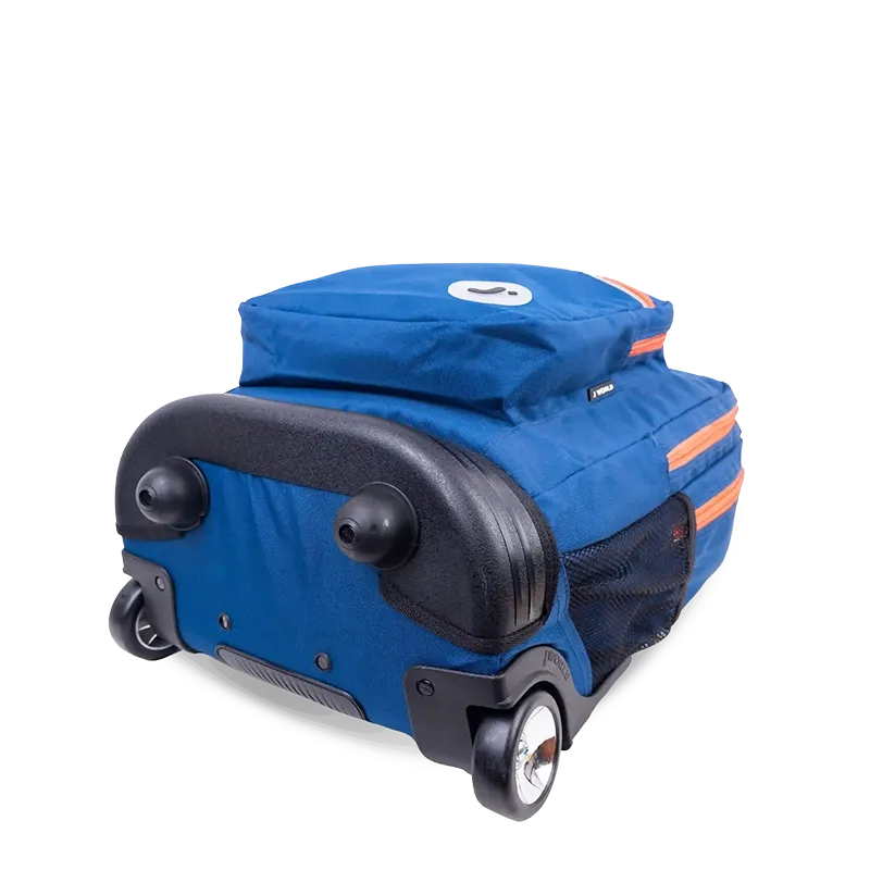 Sundance Laptop Rolling Backpack (20 Inch) in Navy