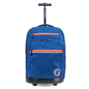 Sundance Laptop Rolling Backpack (20 Inch) in Navy