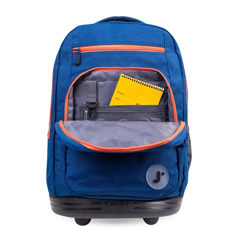 Sundance Laptop Rolling Backpack (20 Inch) in Navy