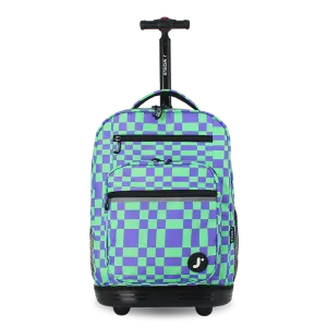 Sundance Laptop Rolling Backpack (20 Inch) in Pixel Checkers