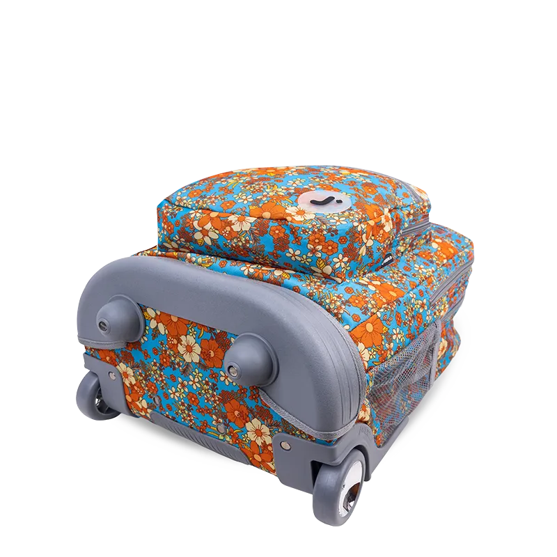 Sundance Laptop Rolling Backpack (20 Inch) in Retro Bloom