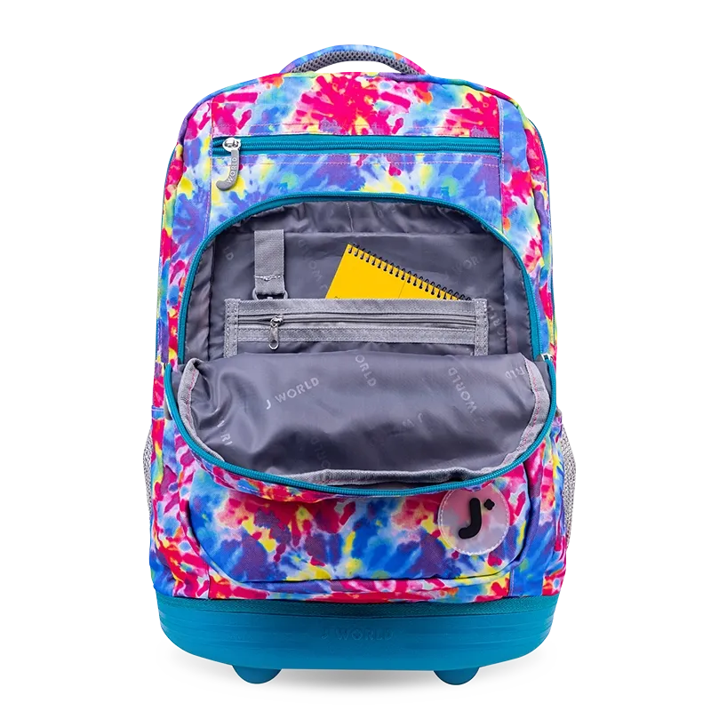 Sundance Laptop Rolling Backpack (20 Inch) in Tie Dye - Final Sale