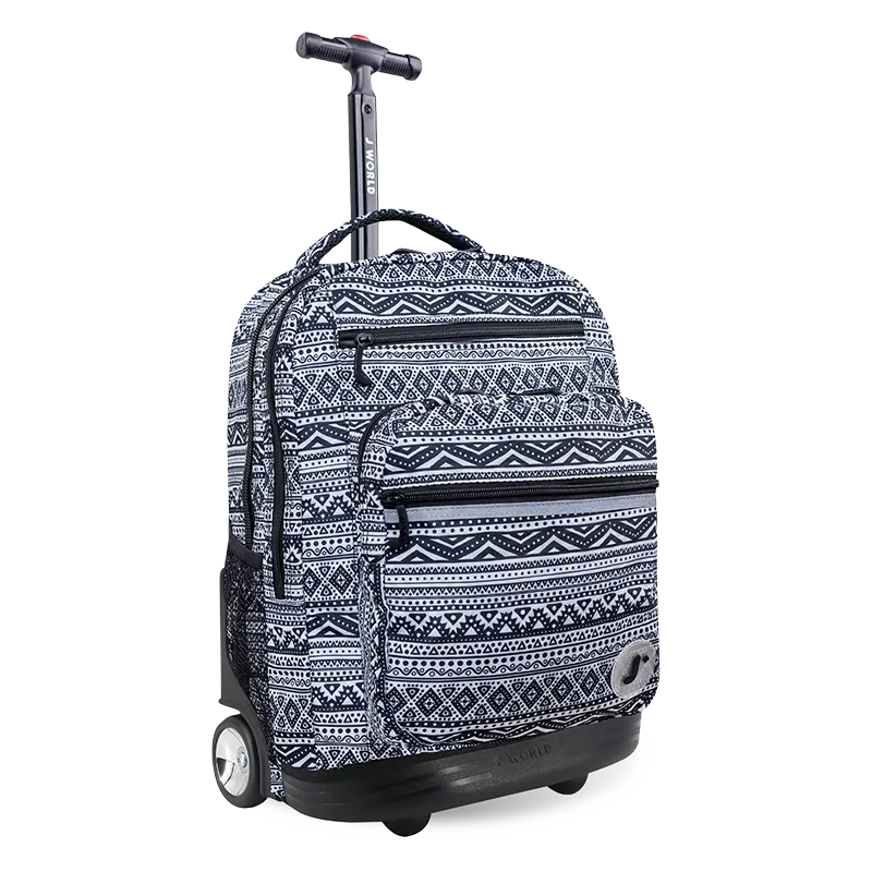 Sundance Laptop Rolling Backpack (20 Inch) in Tribal