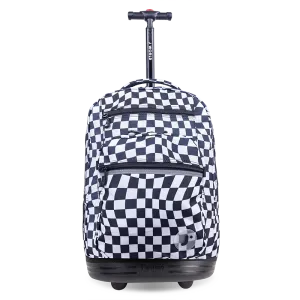 Sundance Laptop Rolling Backpack (20 Inch) in Wavy Checkers