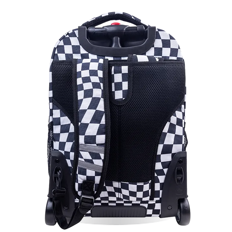 Sundance Laptop Rolling Backpack (20 Inch) in Wavy Checkers