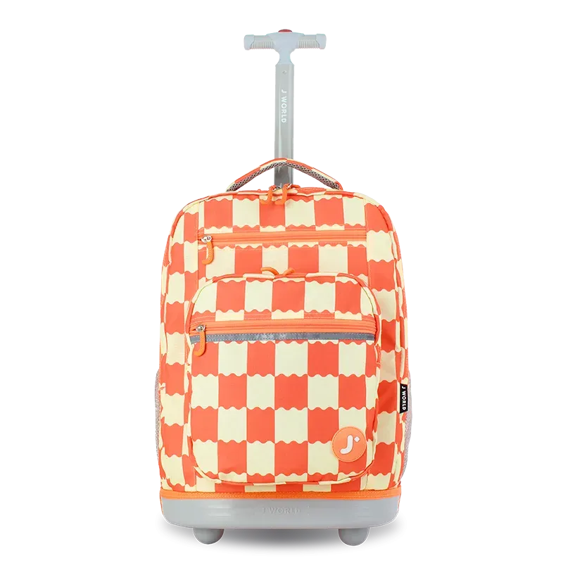 Sundance Laptop Rolling Backpack (20 Inch) in Wiggle Coral