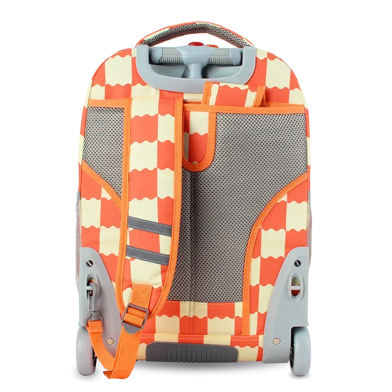 Sundance Laptop Rolling Backpack (20 Inch) in Wiggle Coral