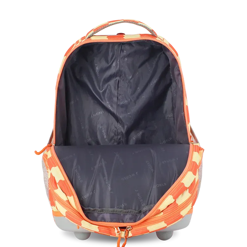 Sundance Laptop Rolling Backpack (20 Inch) in Wiggle Coral