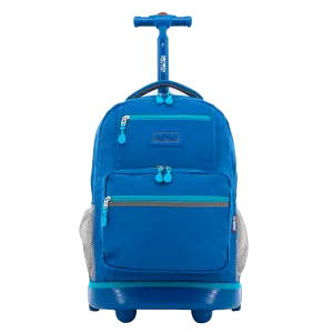 Sunlight Rolling Backpack (18 Inch) in Blue - Final Sale