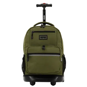Sunlight Rolling Backpack (18 Inch) in Olive - Final Sale