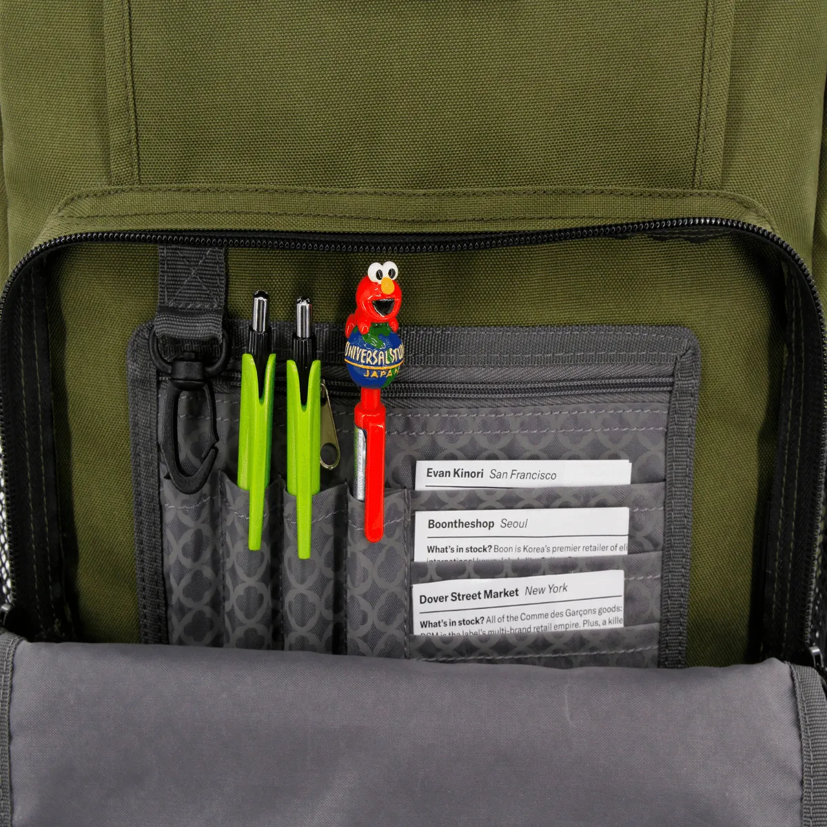 Sunlight Rolling Backpack (18 Inch) in Olive - Final Sale