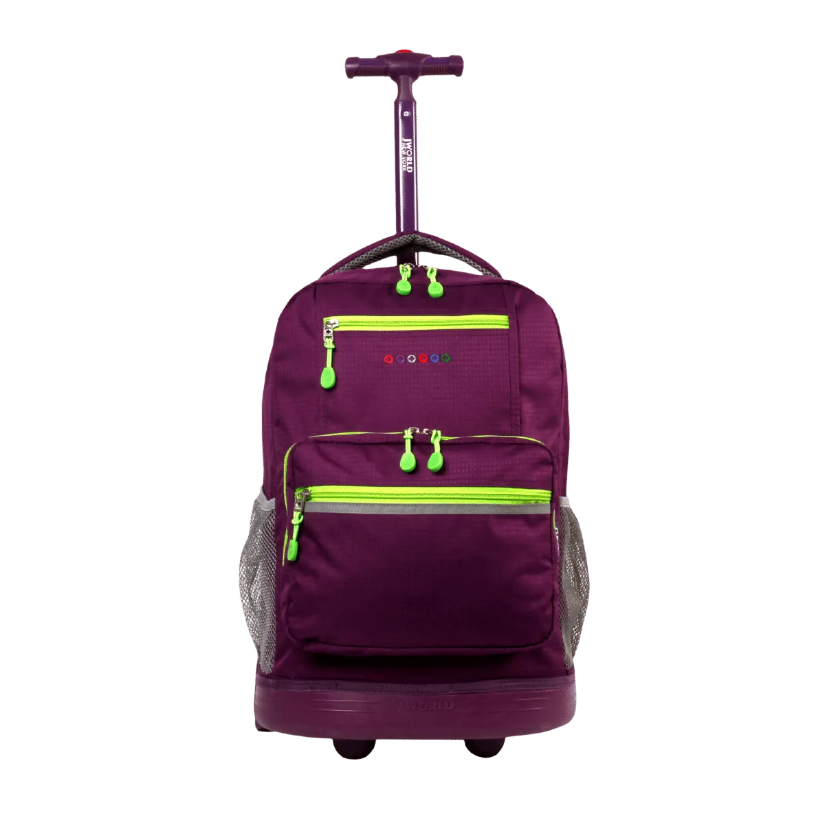 Sunlight Rolling Backpack (18 Inch) in Purple - Final Sale