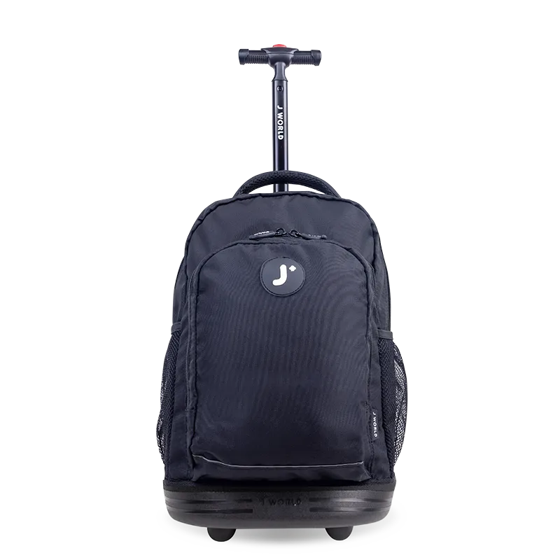 Sunny Rolling Backpack (17 Inch) in Black
