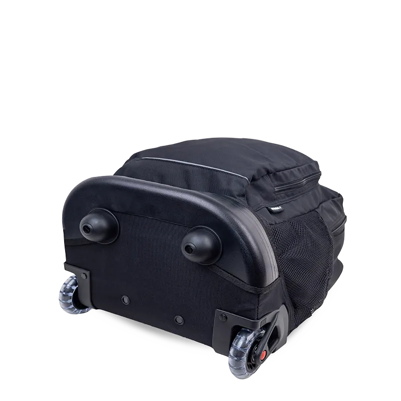 Sunny Rolling Backpack (17 Inch) in Black