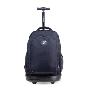 Sunny Rolling Backpack (17 Inch) in Black