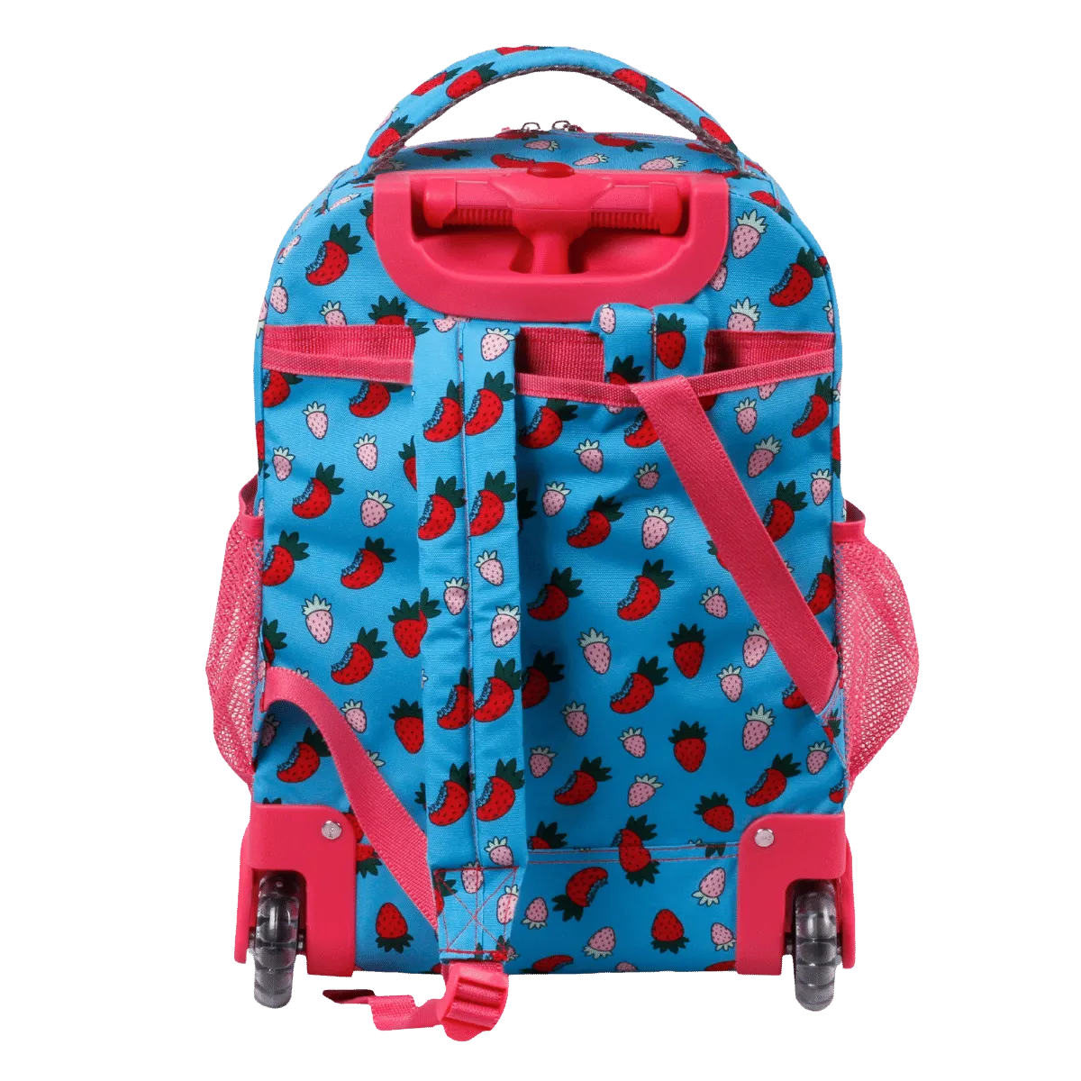 Sunny Rolling Backpack (17 Inch) in Strawberry - Final Sale