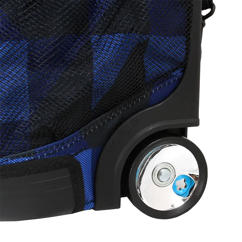 Sunrise Rolling Backpack (18 Inch) in Block Navy