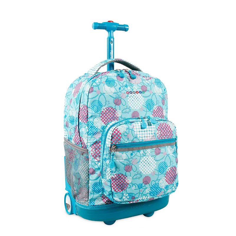 Sunrise Rolling Backpack (18 Inch) in Dandelion - Final Sale