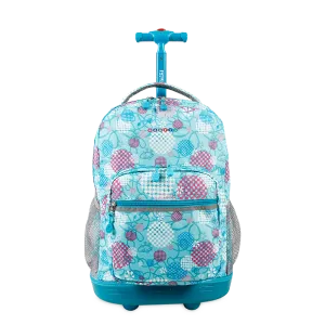 Sunrise Rolling Backpack (18 Inch) in Dandelion - Final Sale