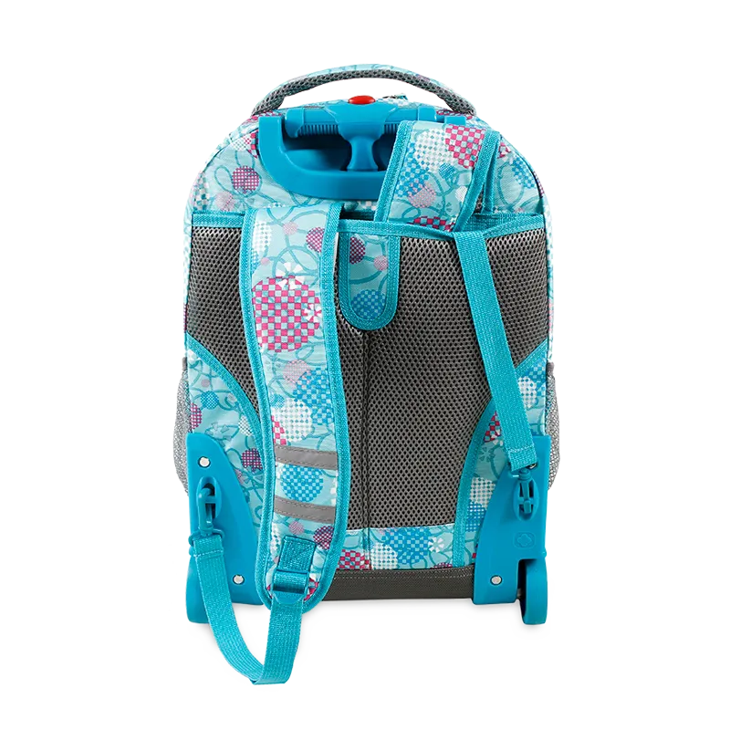 Sunrise Rolling Backpack (18 Inch) in Dandelion - Final Sale