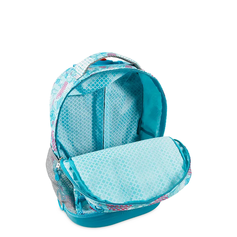 Sunrise Rolling Backpack (18 Inch) in Dandelion - Final Sale