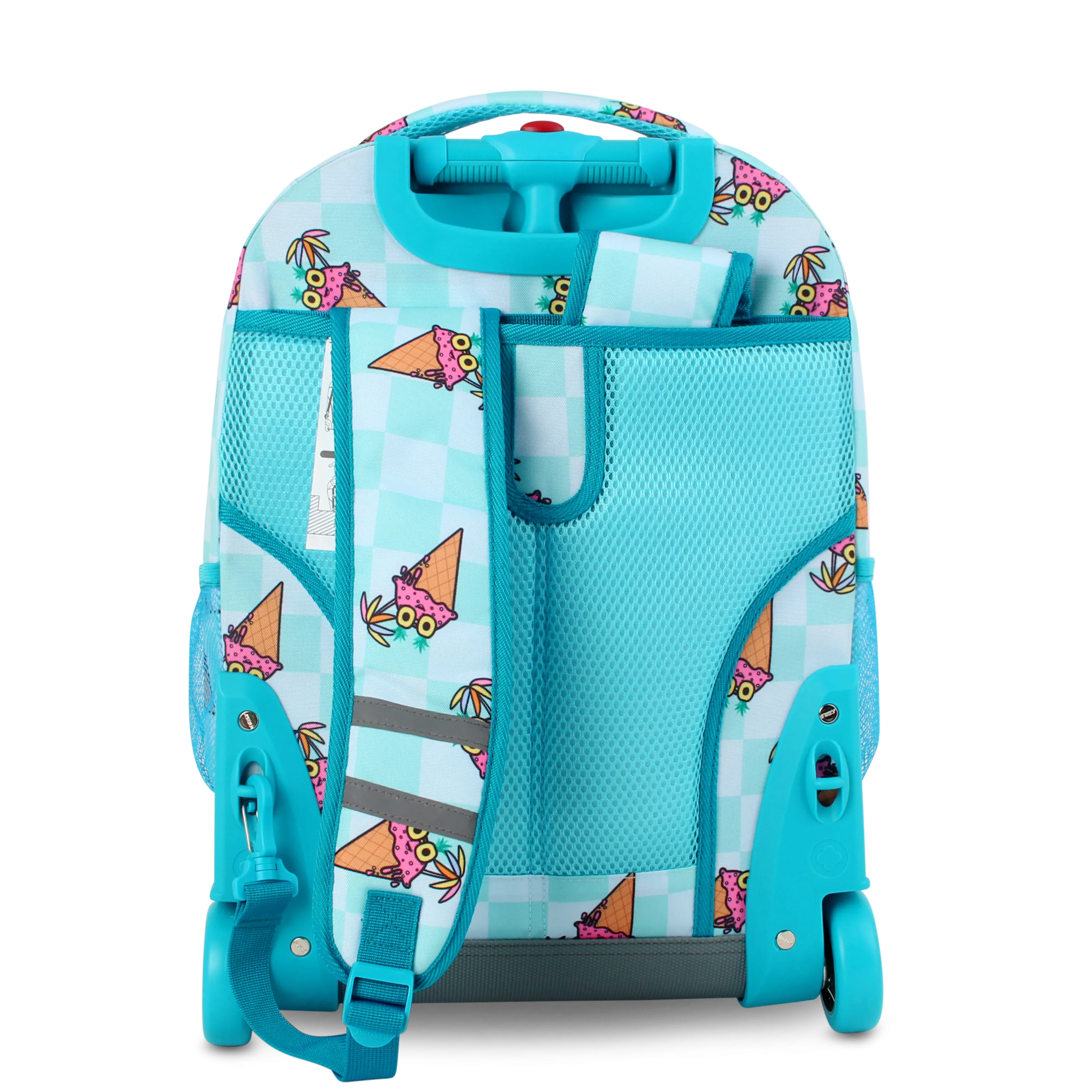 Sunrise Rolling Backpack (18 Inch) in Ice Cone