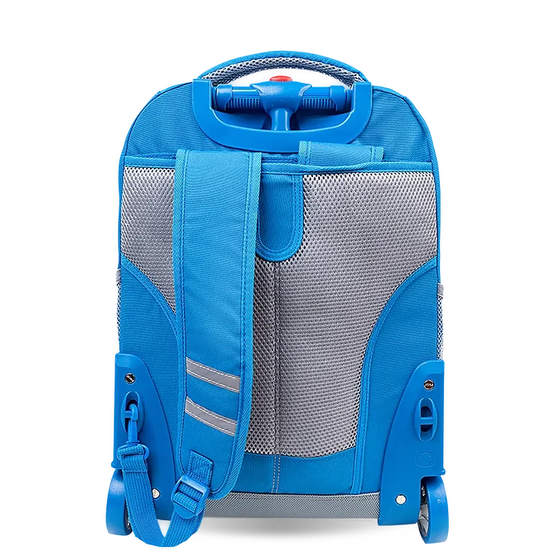 Sunrise Rolling Backpack (18 Inch) in Indigo