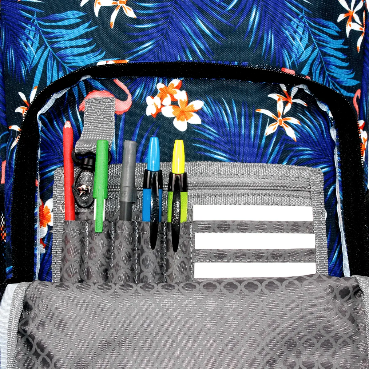 Sunrise Rolling Backpack (18 Inch) in New Flamingo - Final Sale