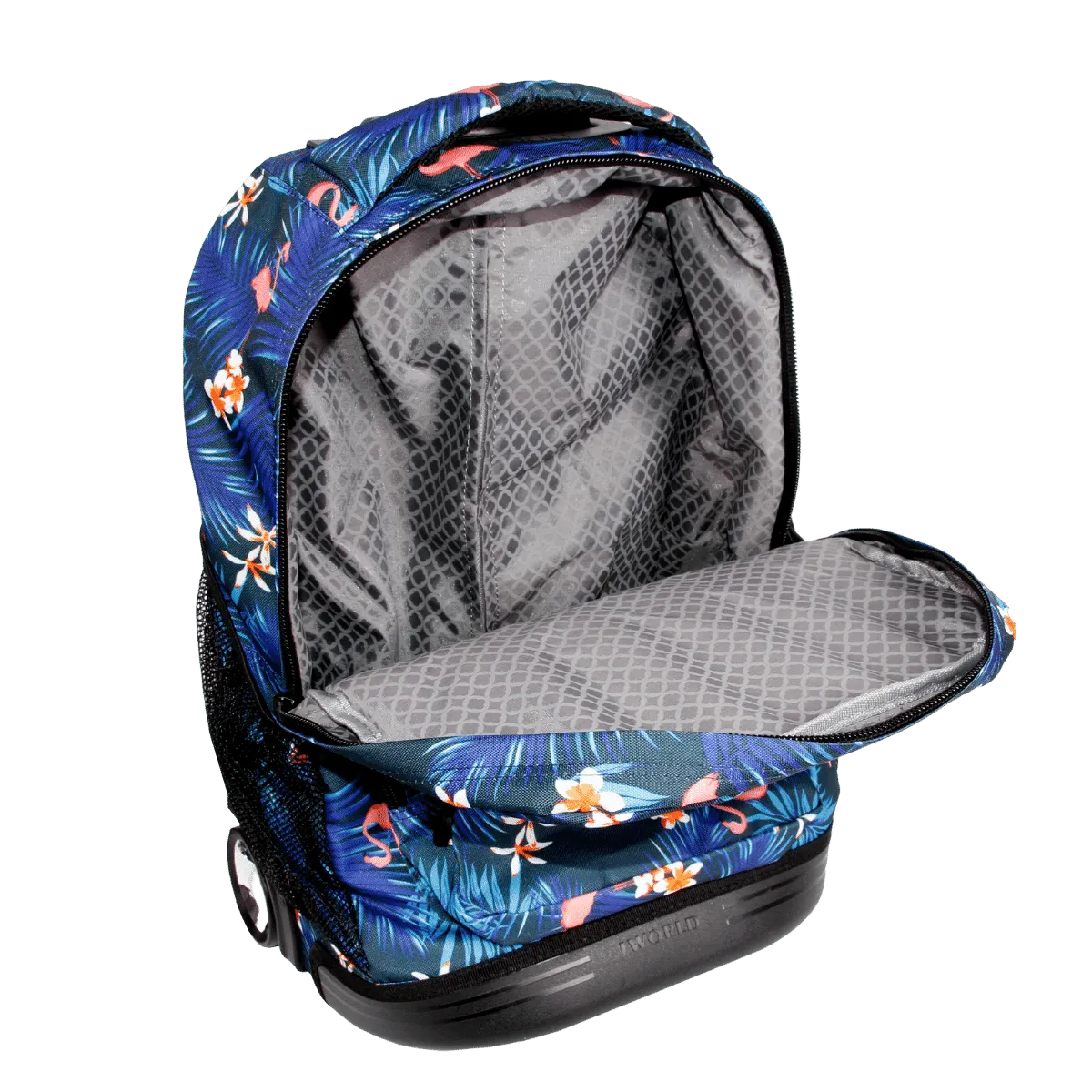 Sunrise Rolling Backpack (18 Inch) in New Flamingo - Final Sale