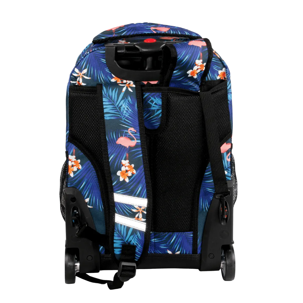 Sunrise Rolling Backpack (18 Inch) in New Flamingo - Final Sale