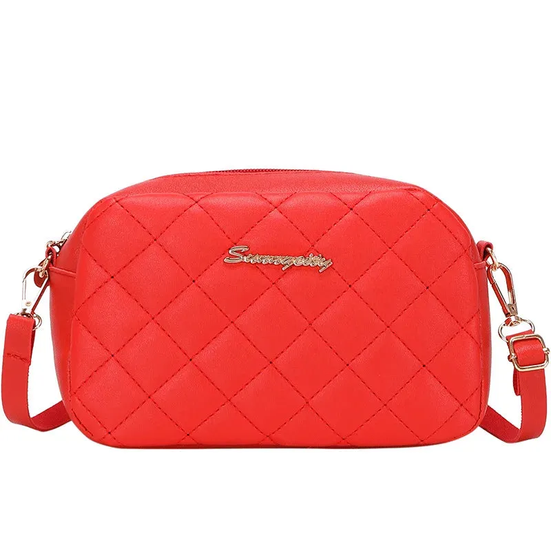 Tassel Small Messenger Bag for Women – Trendy Lingge Embroidery Camera Shoulder Bag