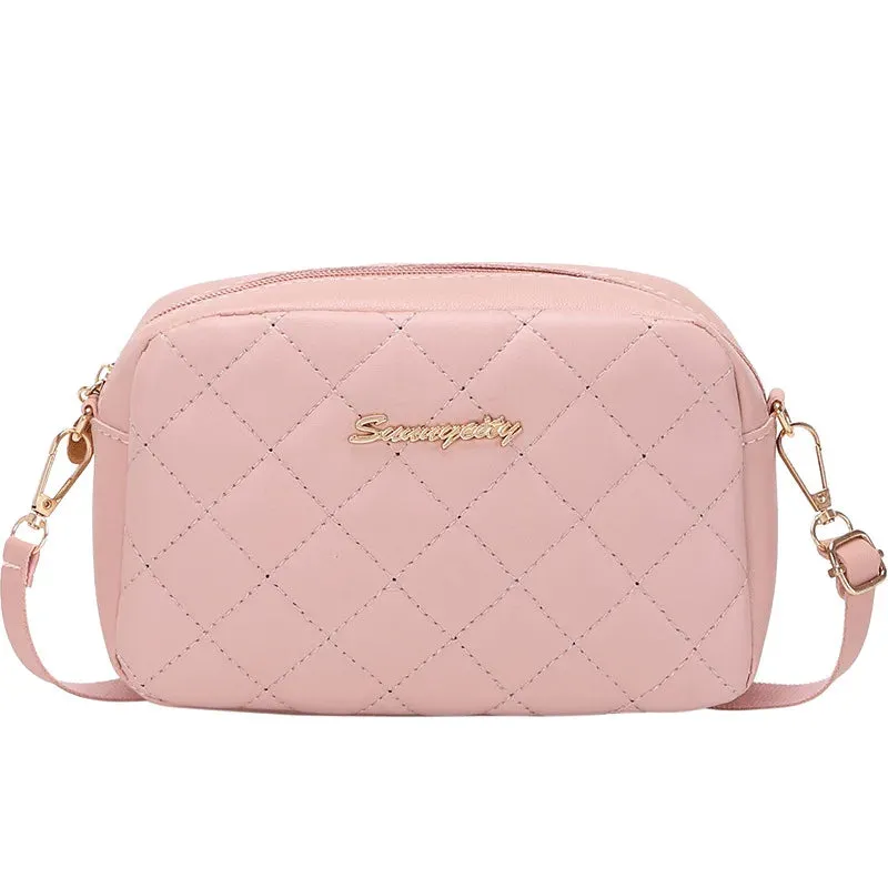 Tassel Small Messenger Bag for Women – Trendy Lingge Embroidery Camera Shoulder Bag
