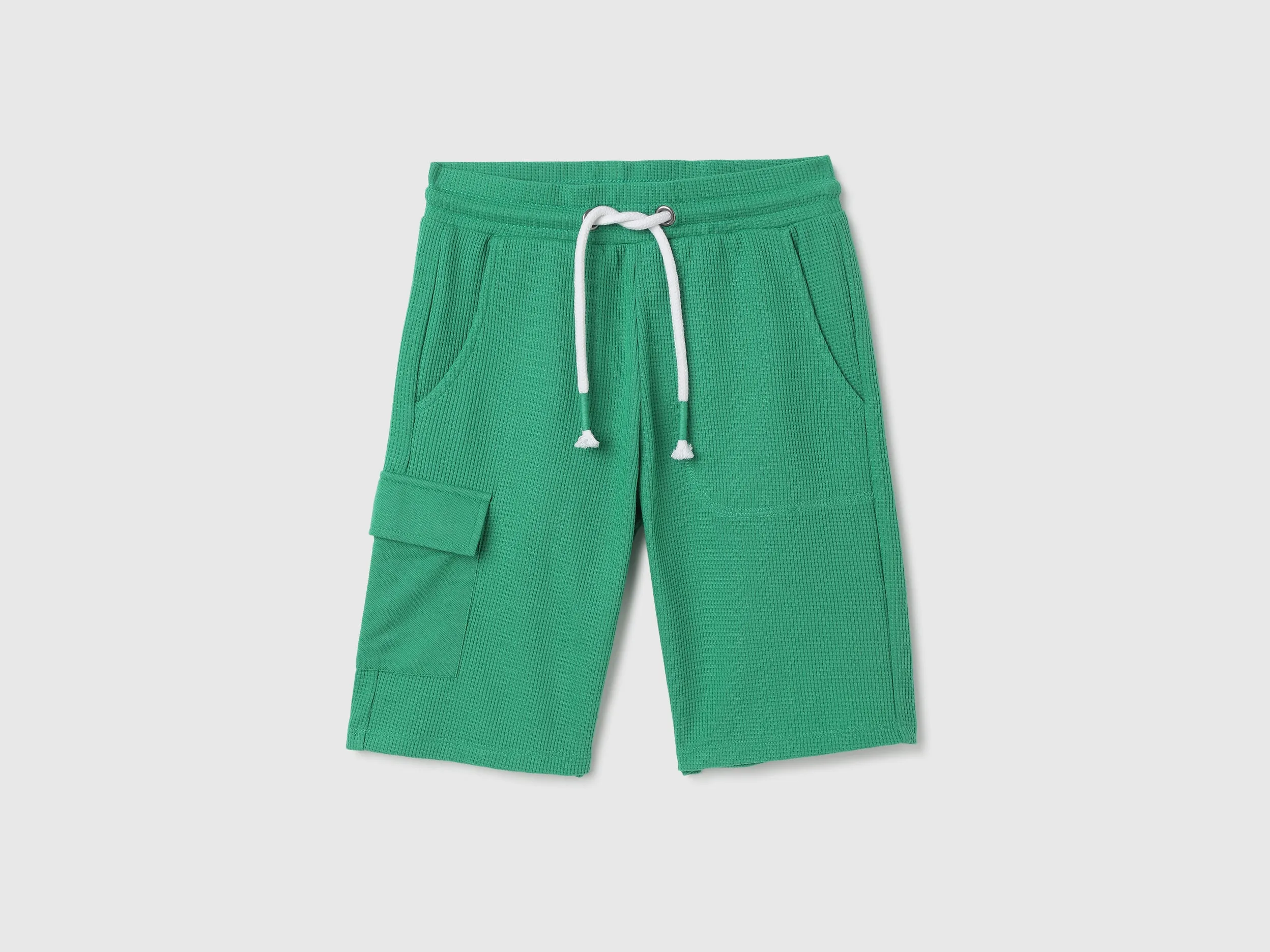 Textured Pattern Shorts