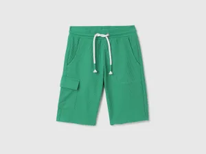 Textured Pattern Shorts