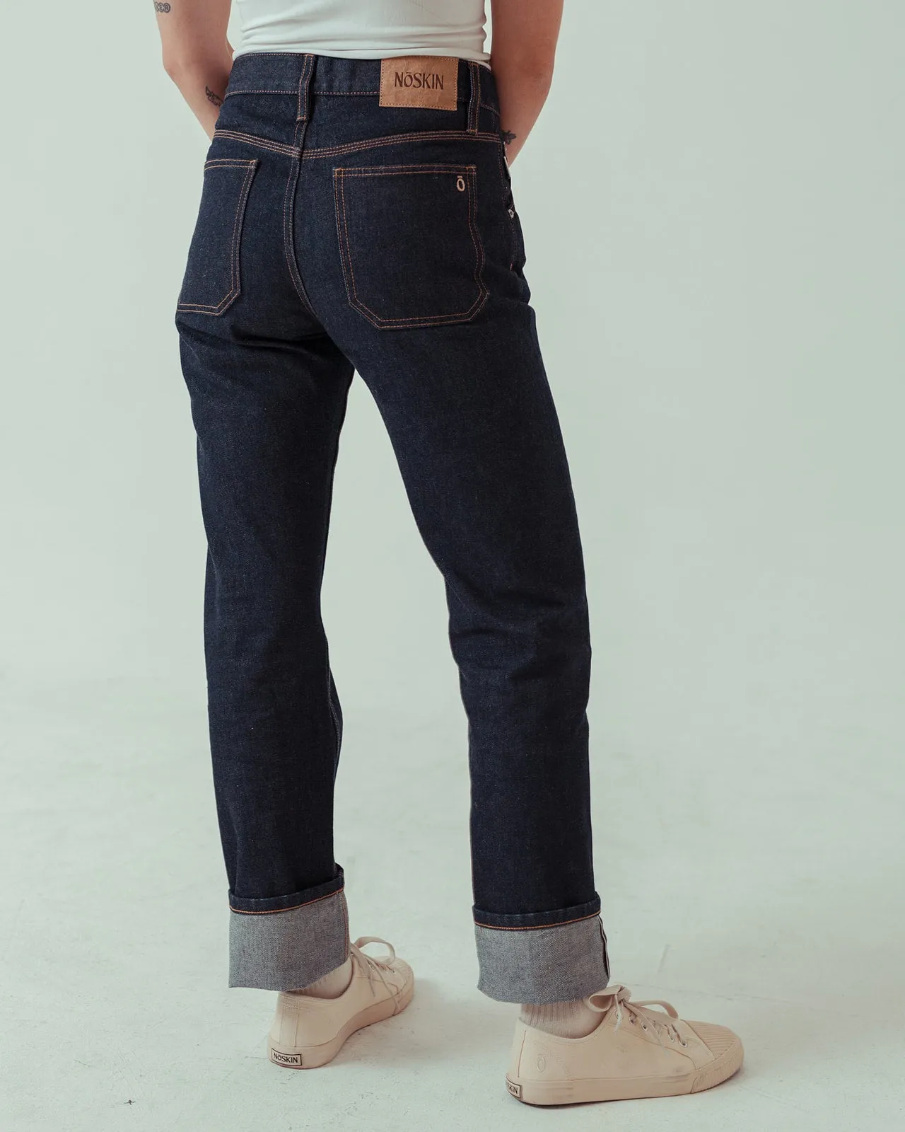 The Easey Sneaker in Ecru