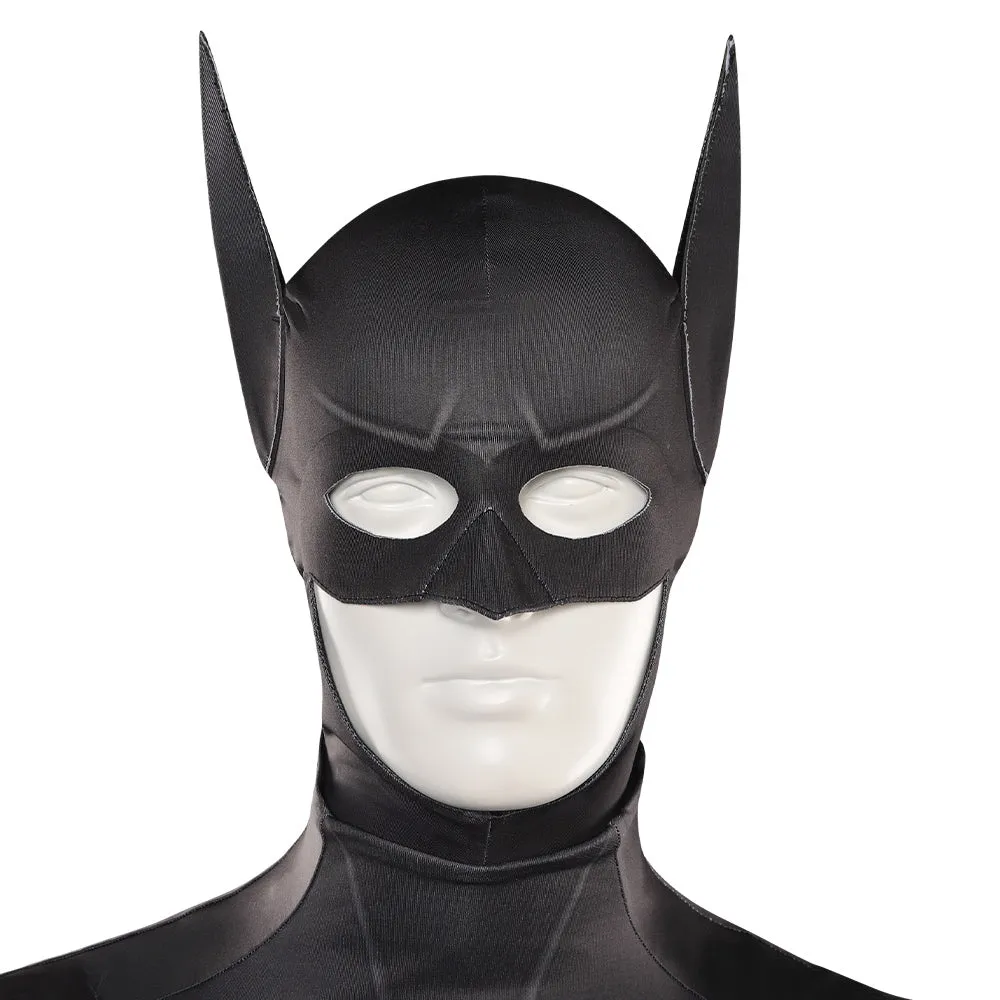 The Flash Batman Cosplay Printed Jumpsuit Costume Halloween Carnival Suit