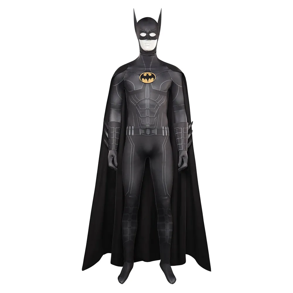 The Flash Batman Cosplay Printed Jumpsuit Costume Halloween Carnival Suit