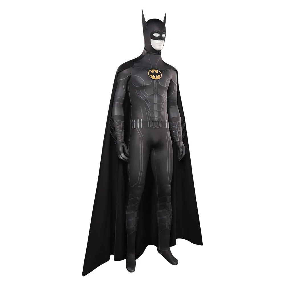 The Flash Batman Cosplay Printed Jumpsuit Costume Halloween Carnival Suit