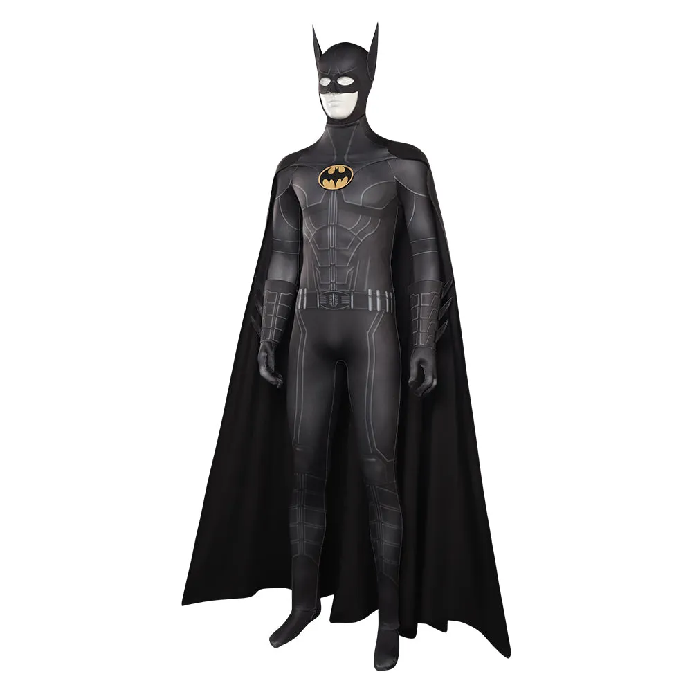 The Flash Batman Cosplay Printed Jumpsuit Costume Halloween Carnival Suit